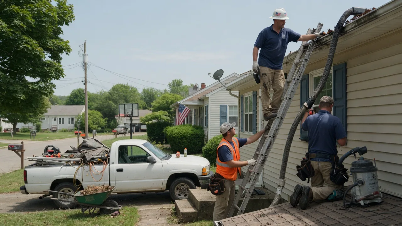Gutter Installation in Flatwoods, LA near me